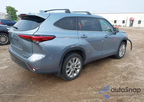 2022 Toyota Highlander Limited/Platinum из США, поврежденный, VIN 5TDDZRBH5NS200374